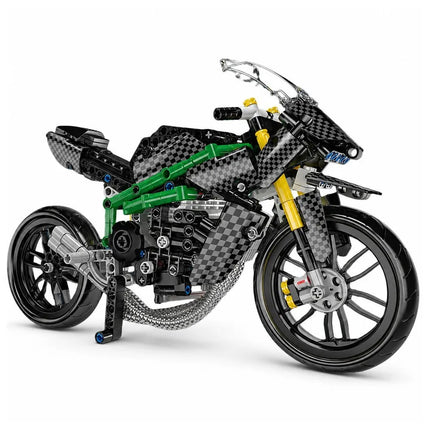Sportinio motociklo konstruktorius iš 656 detalių