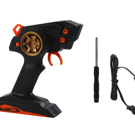 Sportinis RC automobilis 1:10 – turkio/juoda, 25 km/h