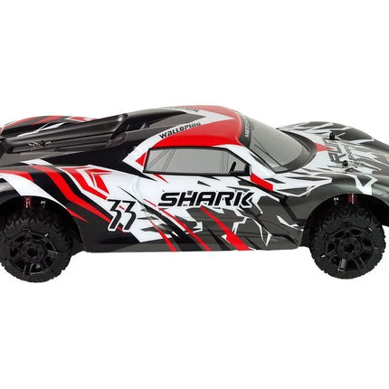 Sportinis R/C automobilis 1:8 – pilkas–baltas, didelis modelis