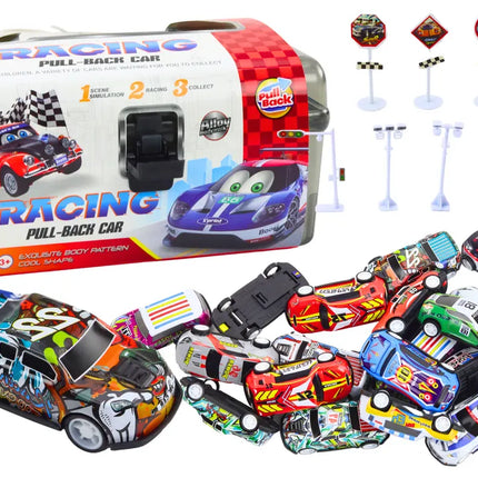 Springs automobiliai lagaminėlyje 25 vnt