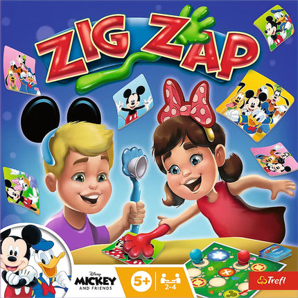 Stalo žaidimas „Zig Zap“ – Disney personažai