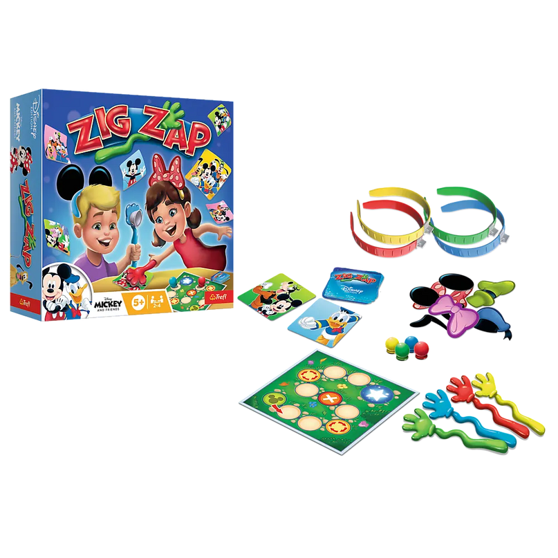 Stalo žaidimas „Zig Zap“ – Disney personažai