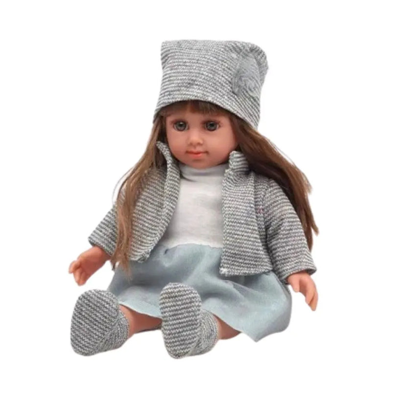 Sweet Angel lėlė su pilku drabužėliu – 36,5 cm