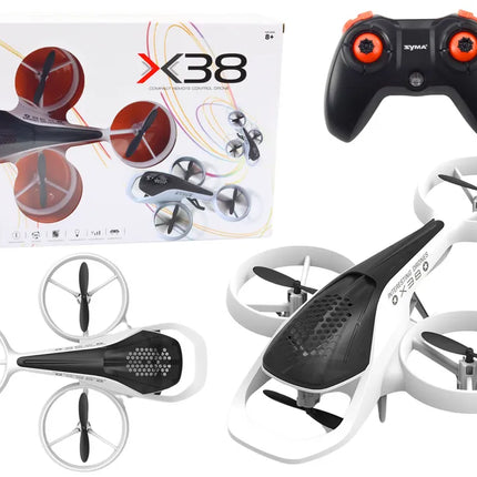 SYMA X38 baltas RC dronas