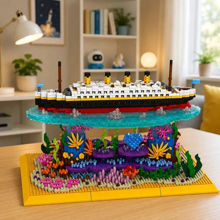 Titanic konstravimo rinkinys – 3892 detalių modelis