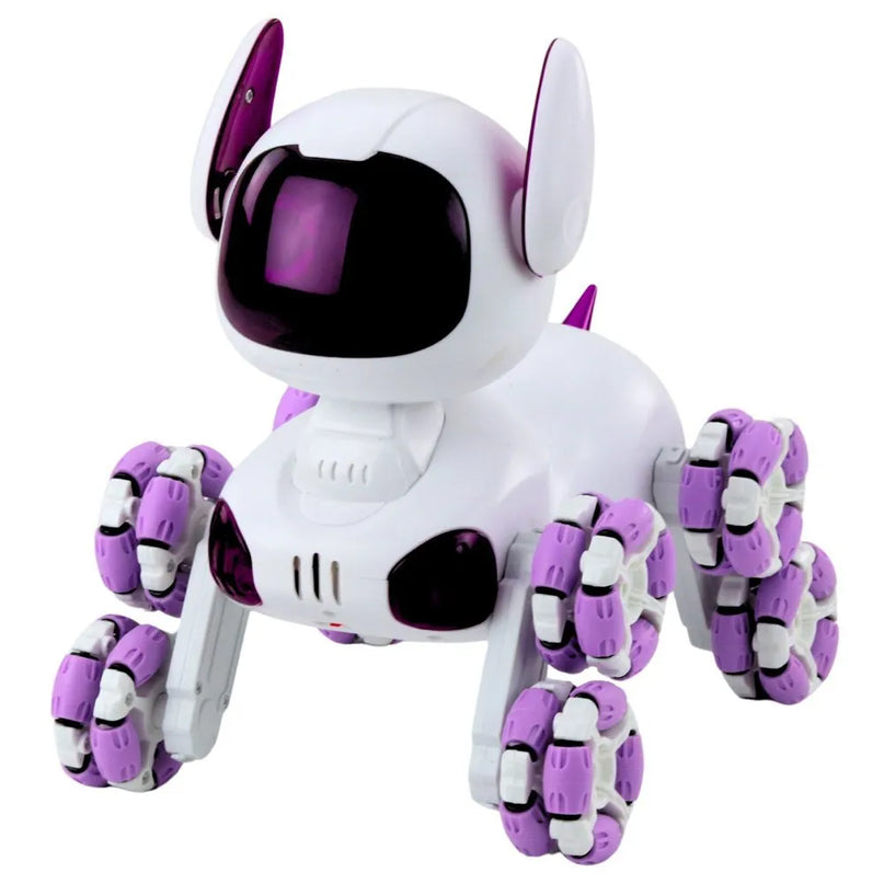 TOOBY interaktyvus robotas–šuo, 4WD, su pultu ir gestų valdymu