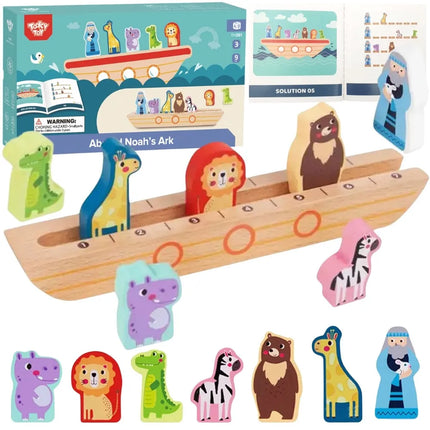 Tooky Toy loginis žaidimas „Gyvūnėliai ant arkos“