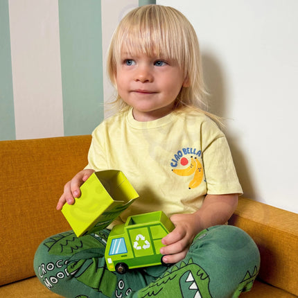 Tooky Toy medinis rūšiavimo centras „Perdirbimas“ – ekologinis Montessori žaidimas