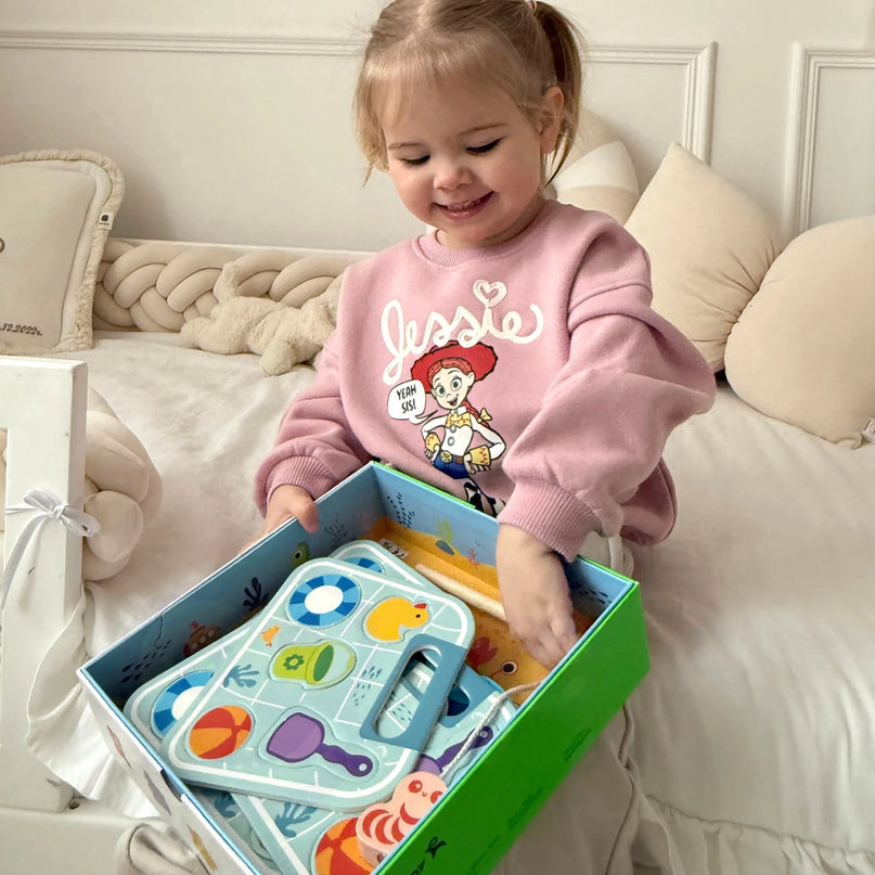 TOOKY TOY medinis žvejybos ir bingo žaidimas