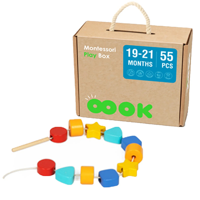 Tooky Toy Montessori 7in1 sensorinis XXL rinkinys (19–21 mėn.)