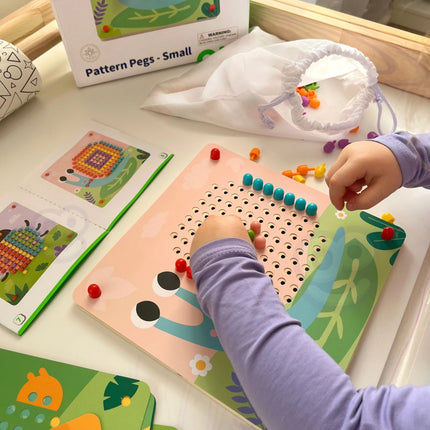 Tooky Toy smeigtukų dėlionė „Spalvotas pasaulis“