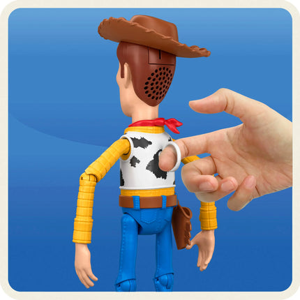 TOY STORY filmo interaktyvi bėganti figūrėlė Woody (didelė) (JKL95)