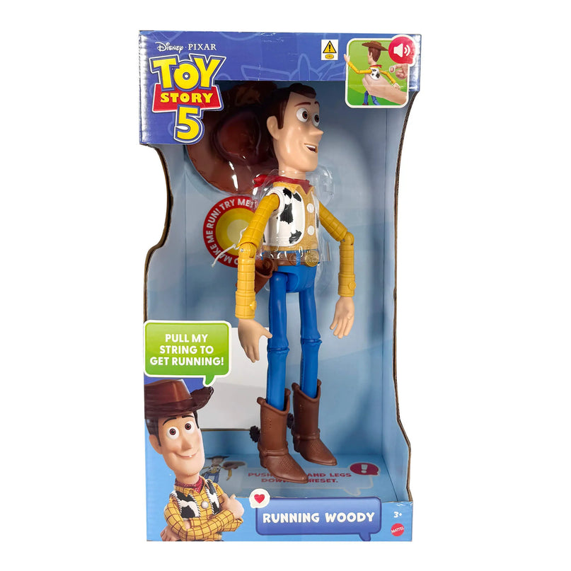 TOY STORY filmo interaktyvi bėganti figūrėlė Woody (didelė) (JKL95)