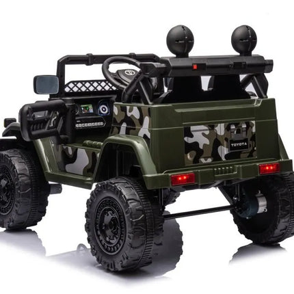Toyota FJ JJ2099 – moro spalvos 4×4 vaikiškas elektromobilis