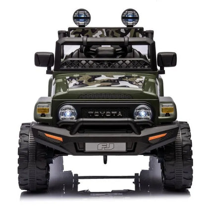 Toyota FJ JJ2099 – moro spalvos 4×4 vaikiškas elektromobilis