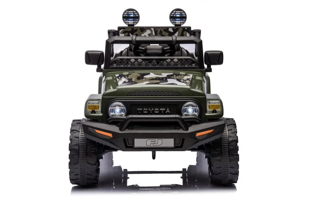 Toyota FJ JJ2099 – moro spalvos 4×4 vaikiškas elektromobilis