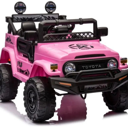 Toyota FJ JJ2099 – rožinis 4×4 vaikiškas elektromobilis