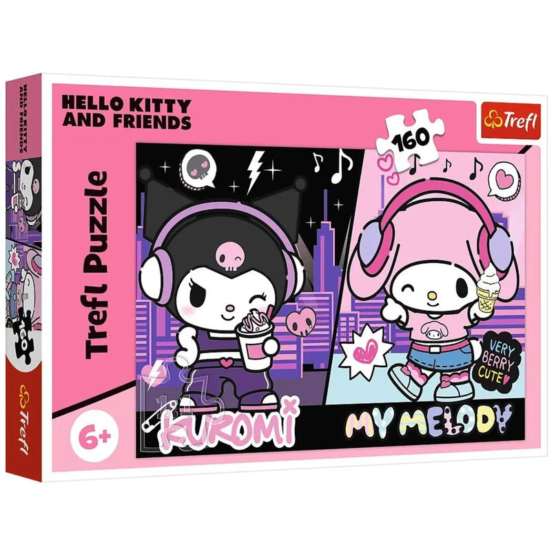 Trefl „160 detalių dėlionė – Kuromi taisyklės – Hello Kitty“