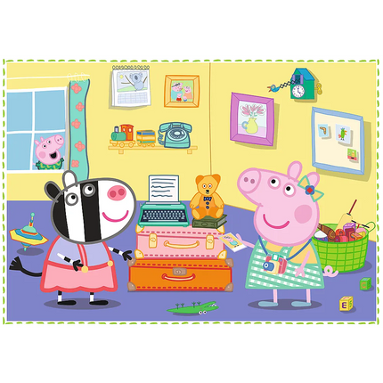 Trefl „Atostogų prisiminimai“ – 4in1 dėlionės