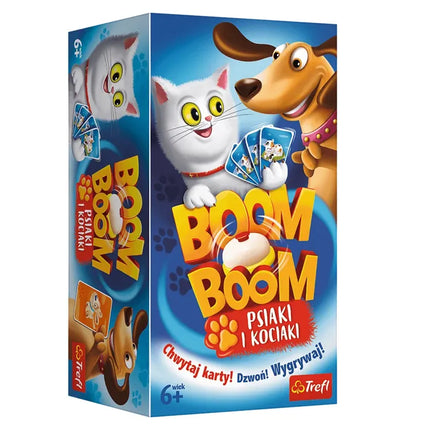 Trefl Boom Boom Dogs and Kittens šeimos žaidimas