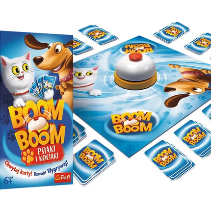 Trefl Boom Boom Dogs and Kittens šeimos žaidimas
