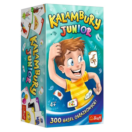 Trefl Charades Junior – vaikų mimikos ir gestų žaidimas