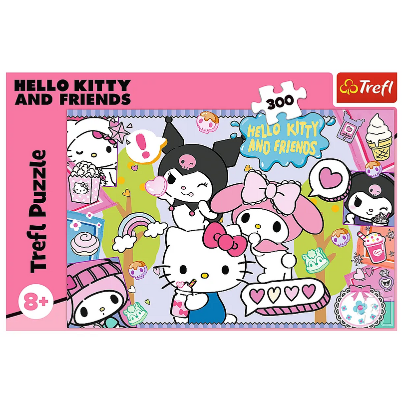 Trefl „Crazy Trio – Hello Kitty“ – 300 detalių dėlionė