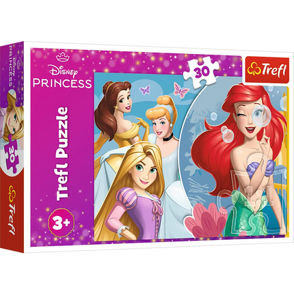Trefl „Graži diena su princesėmis“ – 30 detalių dėlionė