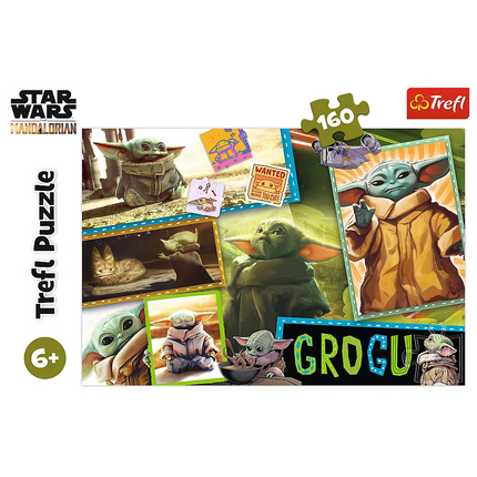 Trefl „Grogu – Star Wars“ – 160 detalių dėlionė