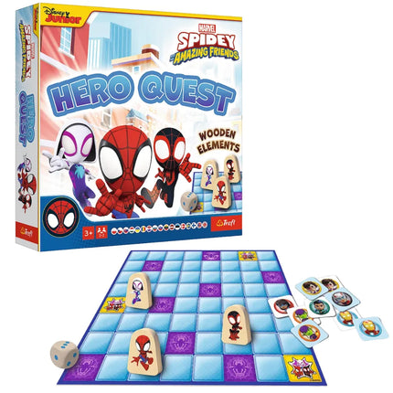 Trefl „Herojaus misija: Spidey“ – vaikų stalo žaidimas