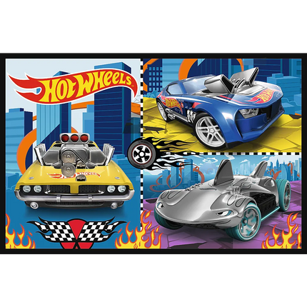 Trefl „Hot Wheels automobiliai“ – 2×70 det. dėlionės