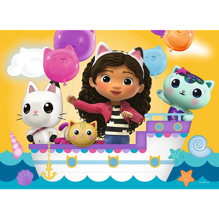 Trefl miniMaxi dėlionė „Colorful Day with Gabby“ – 20 detalių