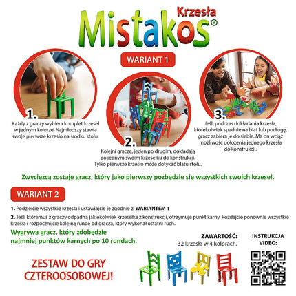 Trefl „Mistakos: Kėdutės“ – vikrumo žaidimas