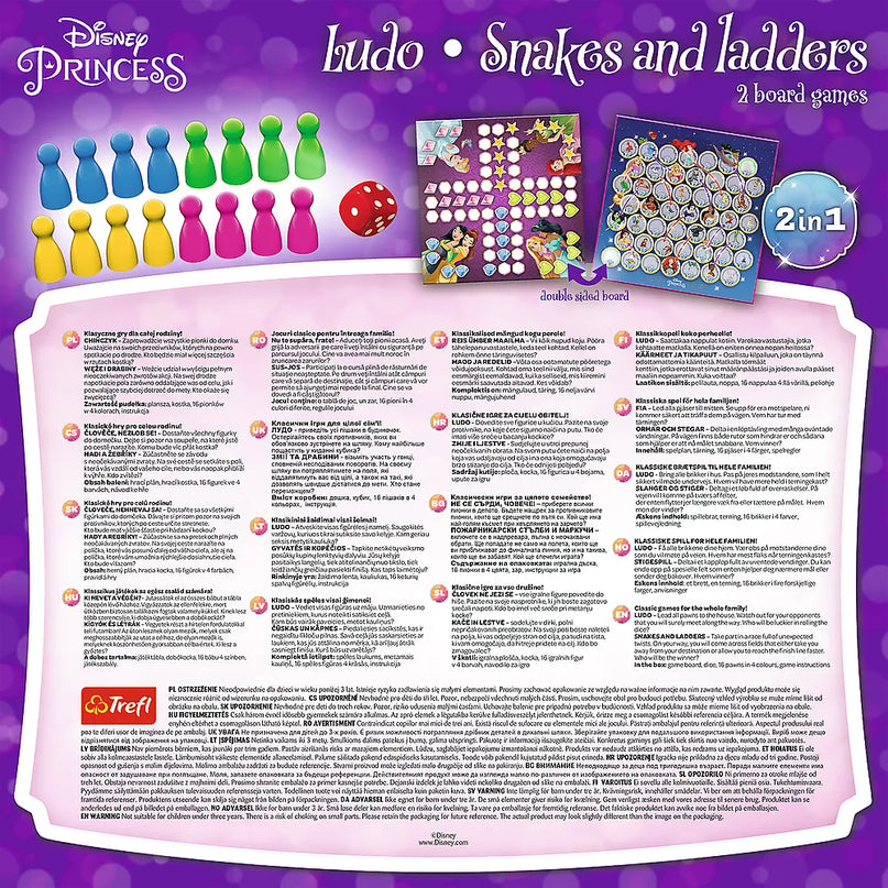 Trefl Princesės – 2in1 stalo žaidimas