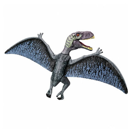 T‑Rex dinozaurų rinkinys: Spinosaurus, Pteranodon, Brachiosaurus su garsais