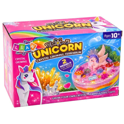 Unicorn Terrarium – kristalų auginimo rinkinys vaikams, vienaragio terariumas