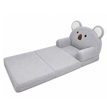 Vaikiškas 2‑in‑1 atsilenkiantis krėslas–gultas „Koala“