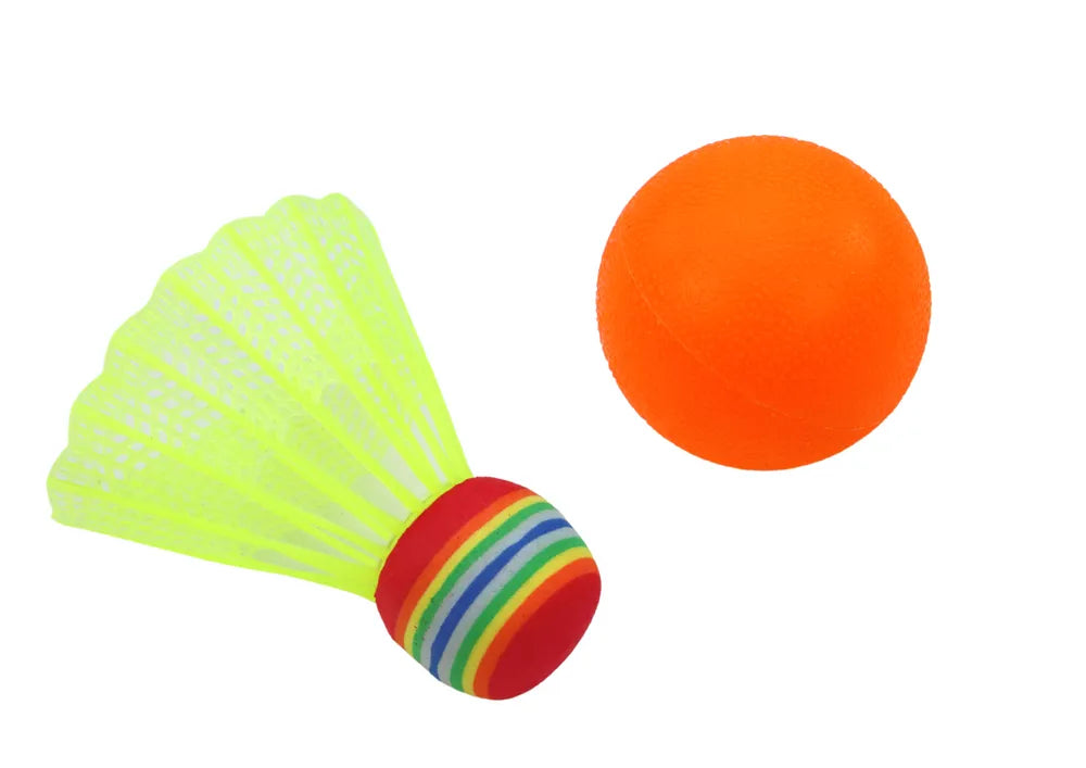 Vaikiškas badmintonas su gyvūnėliais