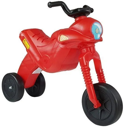 Vaikiškas balansinis motociklas Enduro raudonas