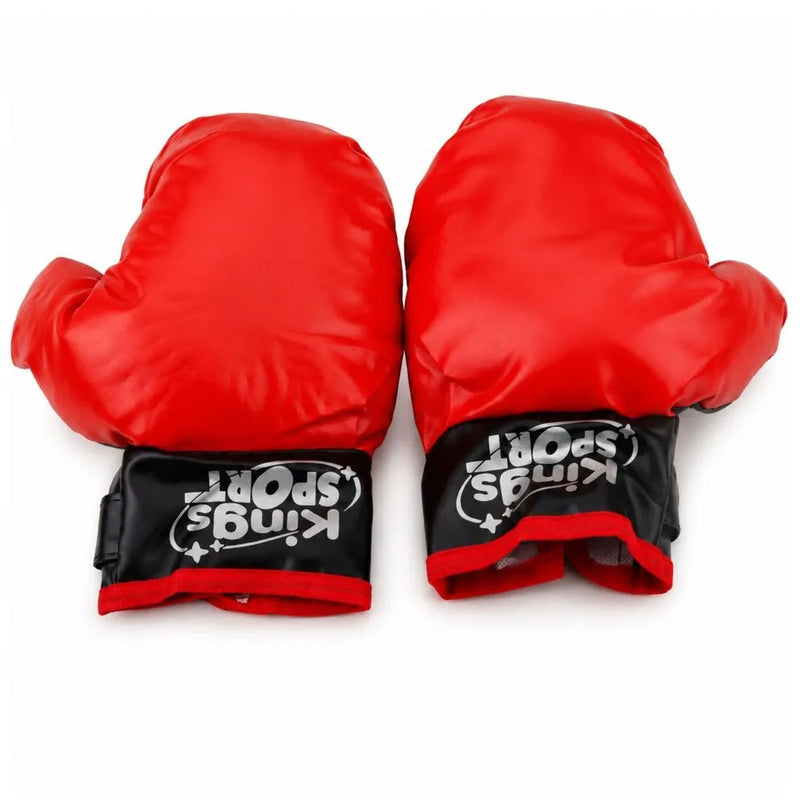 Vaikiškas bokso maišas su Muay Thai pirštinėmis – dydis L
