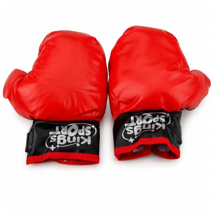 Vaikiškas bokso maišas su Muay Thai pirštinėmis – dydis S