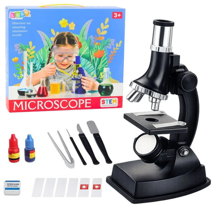 Vaikiškas edukacinis mikroskopas 300X STEM