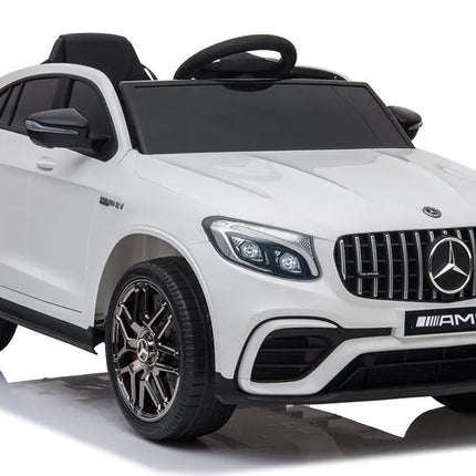 Vaikiškas elektrinis automobilis Mercedes QLS‑5688 4×4 – baltas
