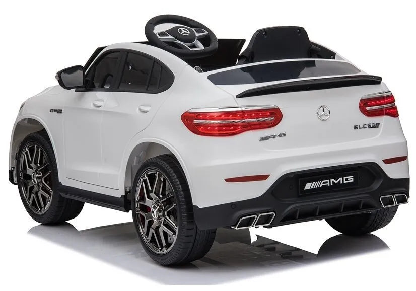Vaikiškas elektrinis automobilis Mercedes QLS‑5688 4×4 – baltas