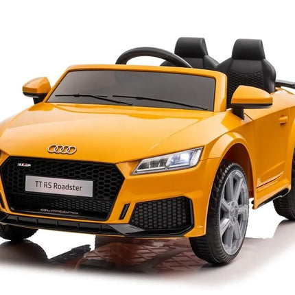 Vaikiškas elektromobilis Audi TT RS Roadster – geltonas