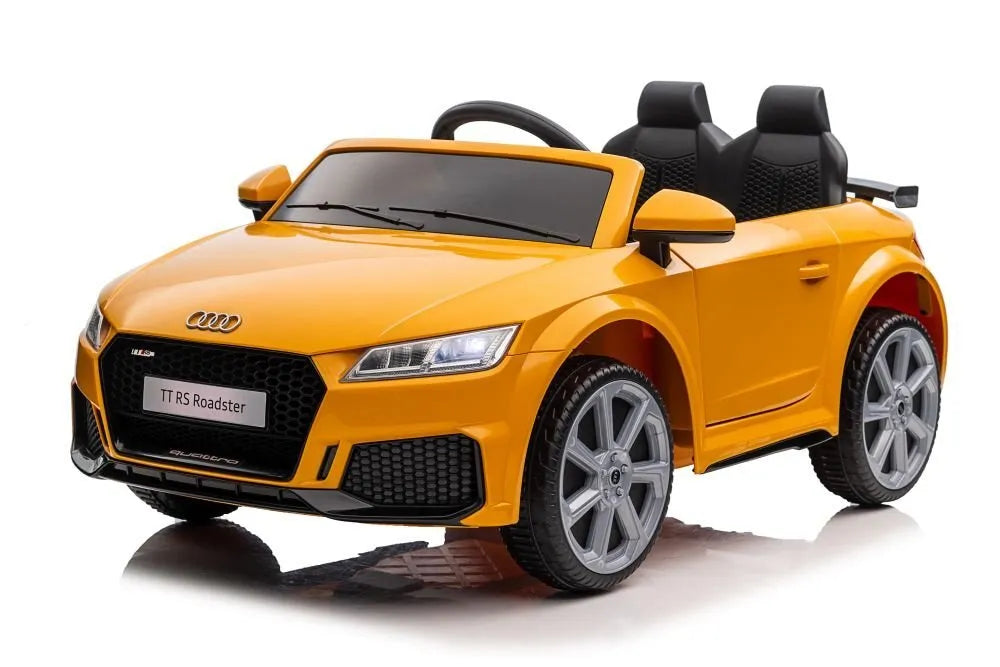 Vaikiškas elektromobilis Audi TT RS Roadster – geltonas