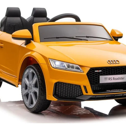 Vaikiškas elektromobilis Audi TT RS Roadster – geltonas