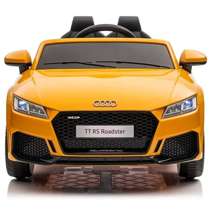 Vaikiškas elektromobilis Audi TT RS Roadster – geltonas