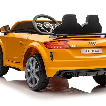Vaikiškas elektromobilis Audi TT RS Roadster – geltonas