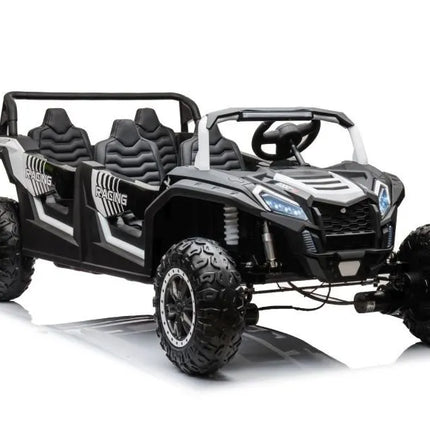 Vaikiškas elektromobilis Buggy A033 4×4 – baltas